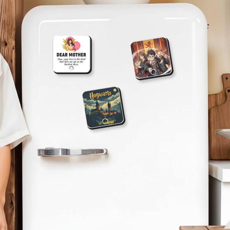 Personalized Dear Mother Musical Fridge Magnet with Rechargeable Speaker for Mom